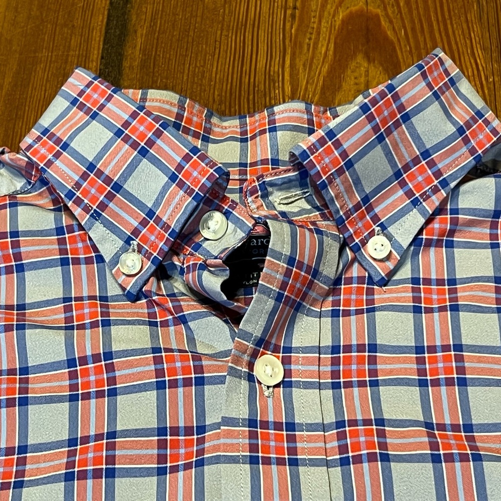 Vineyard Vines Performance Classic Fit Murray Shirt - Picture 1 of 7